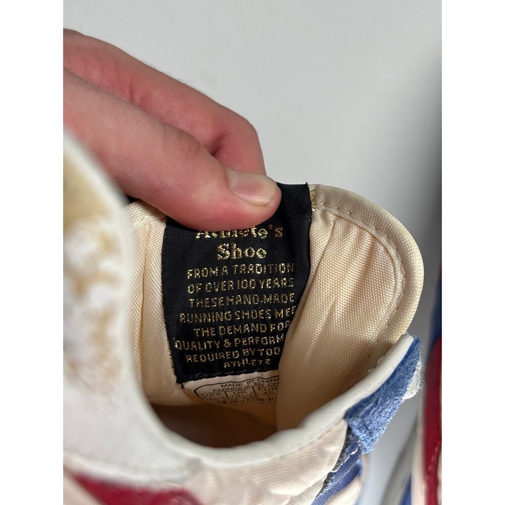 Reebok Paris Runner OG Sneakers Mens 11.5 White/Royal/Red/White Athletic Shoes - Picture 7 of 8